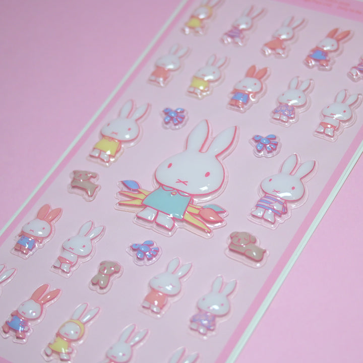 Pukupuku 3D Seal Miffy Pink