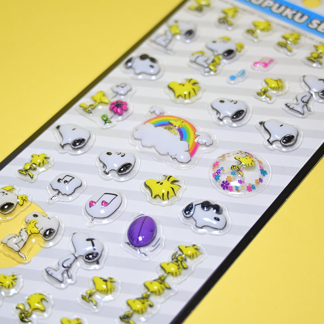 Pukupuku 3D Seal Peanuts Snoopy Yellow