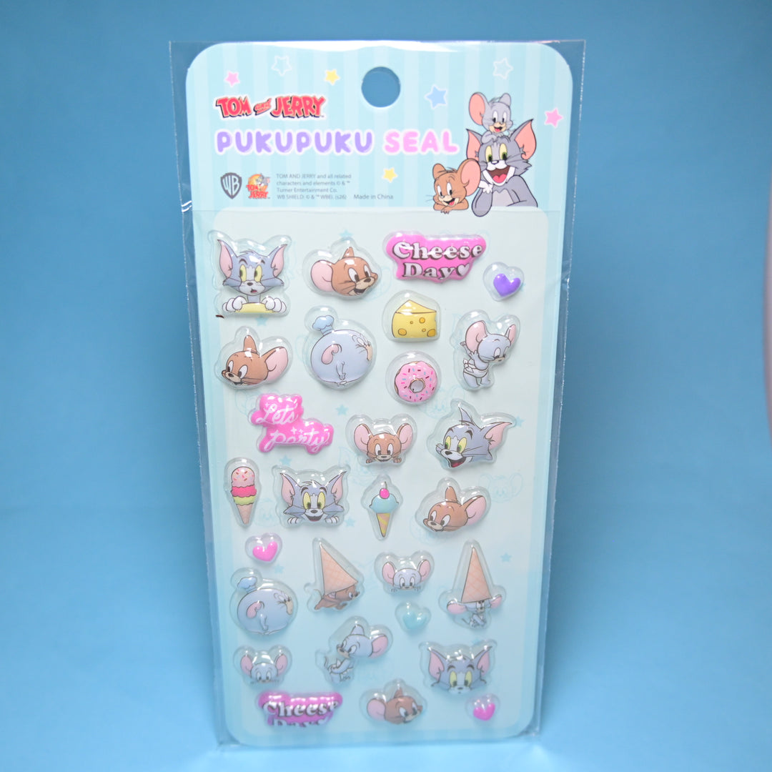 Pukupuku 3D Seal Tom & Jerry Cheese Day