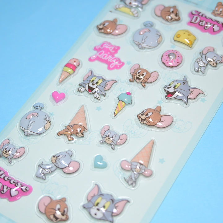 Pukupuku 3D Seal Tom & Jerry Cheese Day