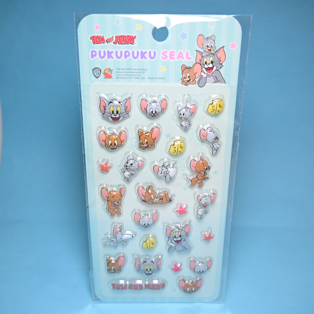 Pukupuku 3D Seal Tom & Jerry Faces