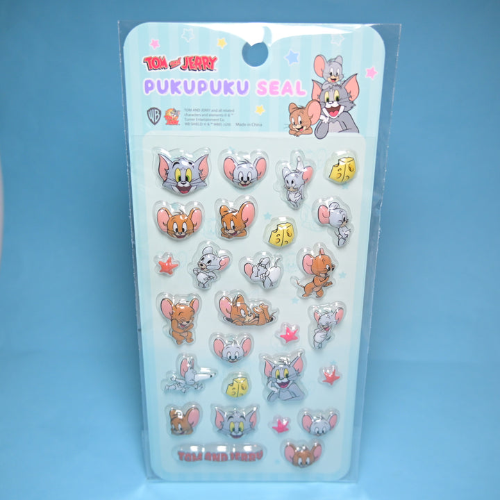 Pukupuku 3D Seal Tom & Jerry Faces