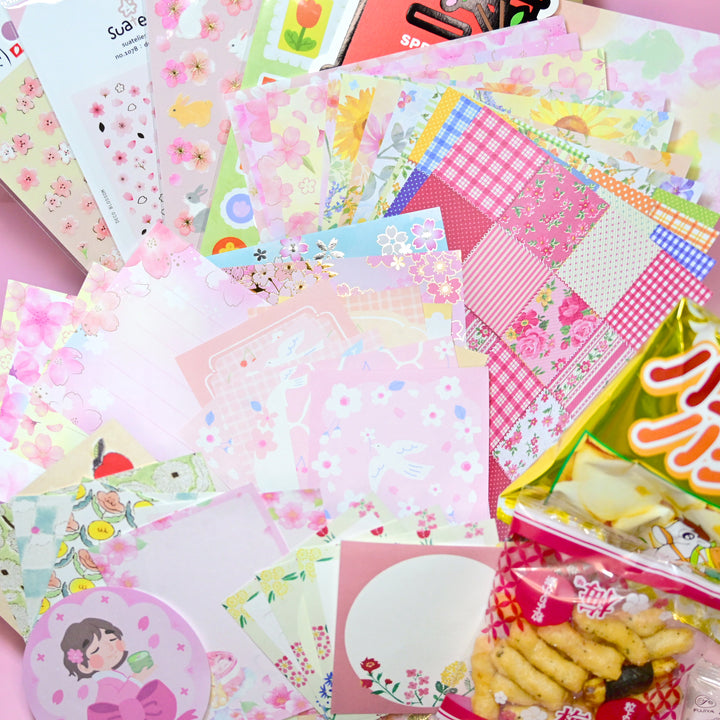 March 2026 Patreon Rewards Double Rainbow Sakura Box