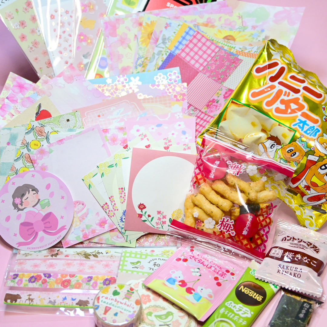 March 2026 Patreon Rewards Double Rainbow Sakura Box