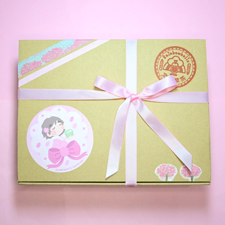 March 2026 Patreon Rewards Double Rainbow Sakura Box