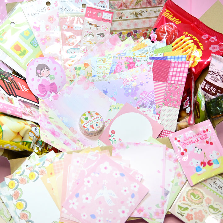 March 2026 Patreon Rewards Super Rainbow Sakura Box