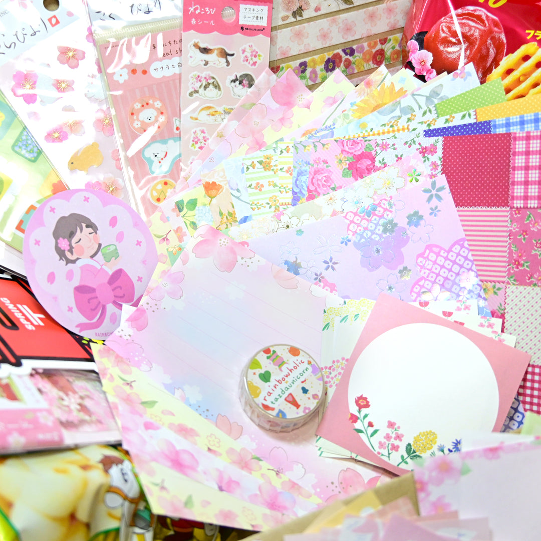 March 2026 Patreon Rewards Super Rainbow Sakura Box