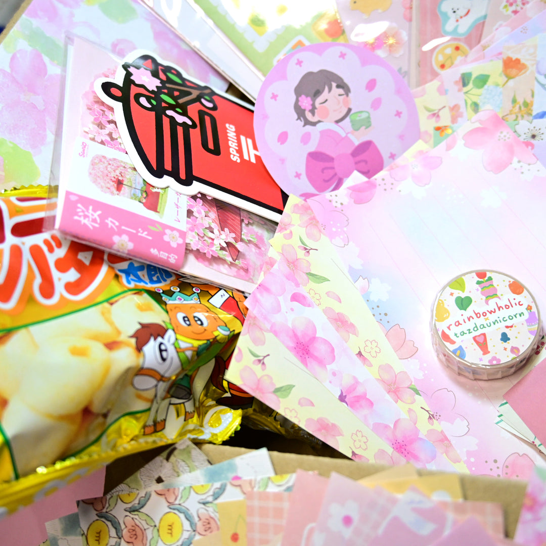 March 2026 Patreon Rewards Super Rainbow Sakura Box