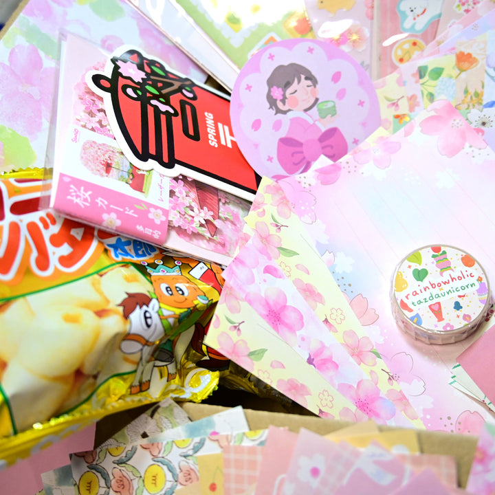 March 2026 Patreon Rewards Super Rainbow Sakura Box