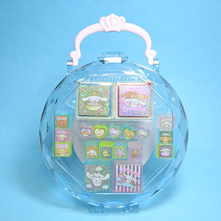 Sanrio Cinnamoroll Jewel Case Big Rubber Stamp Set