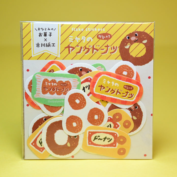 Snacks x Furukawa Shiko Snack Flake Seals (5 Designs)