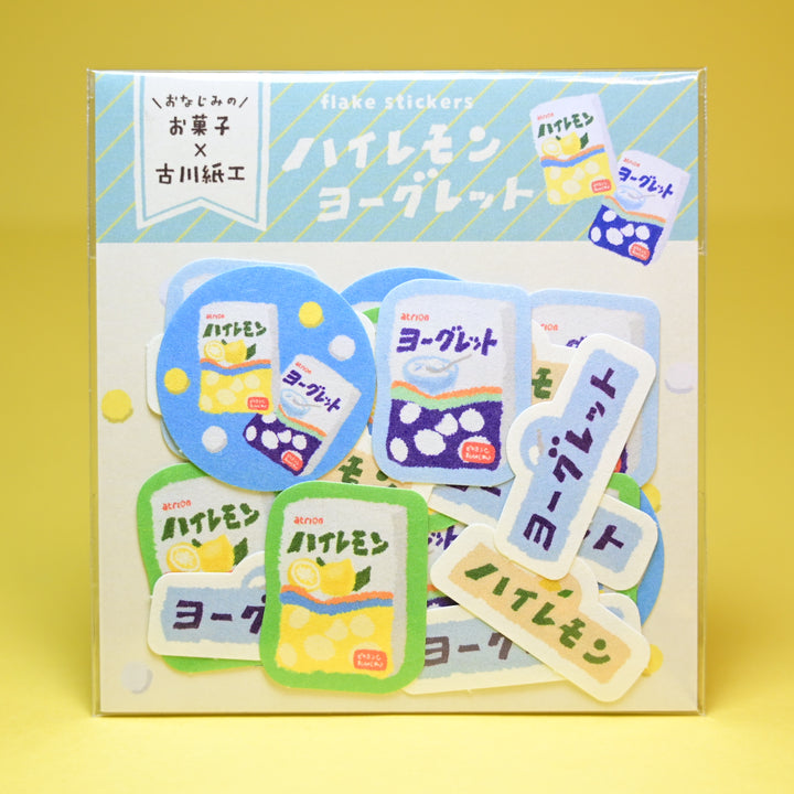 Snacks x Furukawa Shiko Snack Flake Seals (5 Designs)