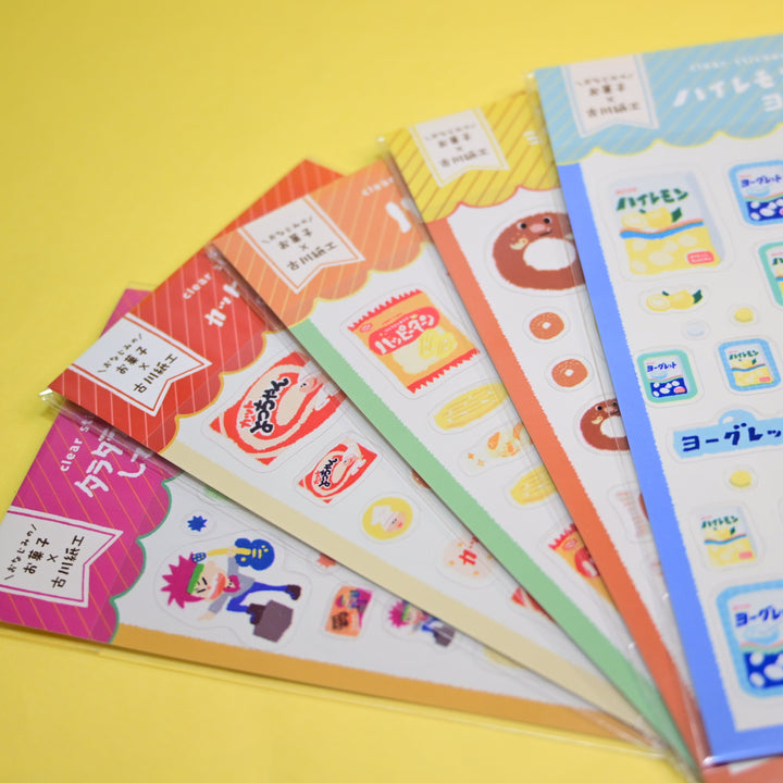 Snacks x Furukawa Shiko Snack Sticker Sheets (5 Designs)