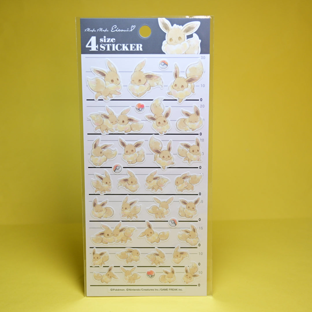 Mofu Mofu Pokémon Eevee Sticker Sheet