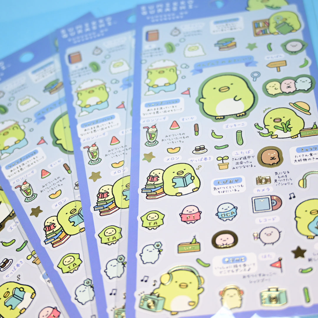 Sumikkogurashi Sumikko Favourites Penguin Sticker Sheet
