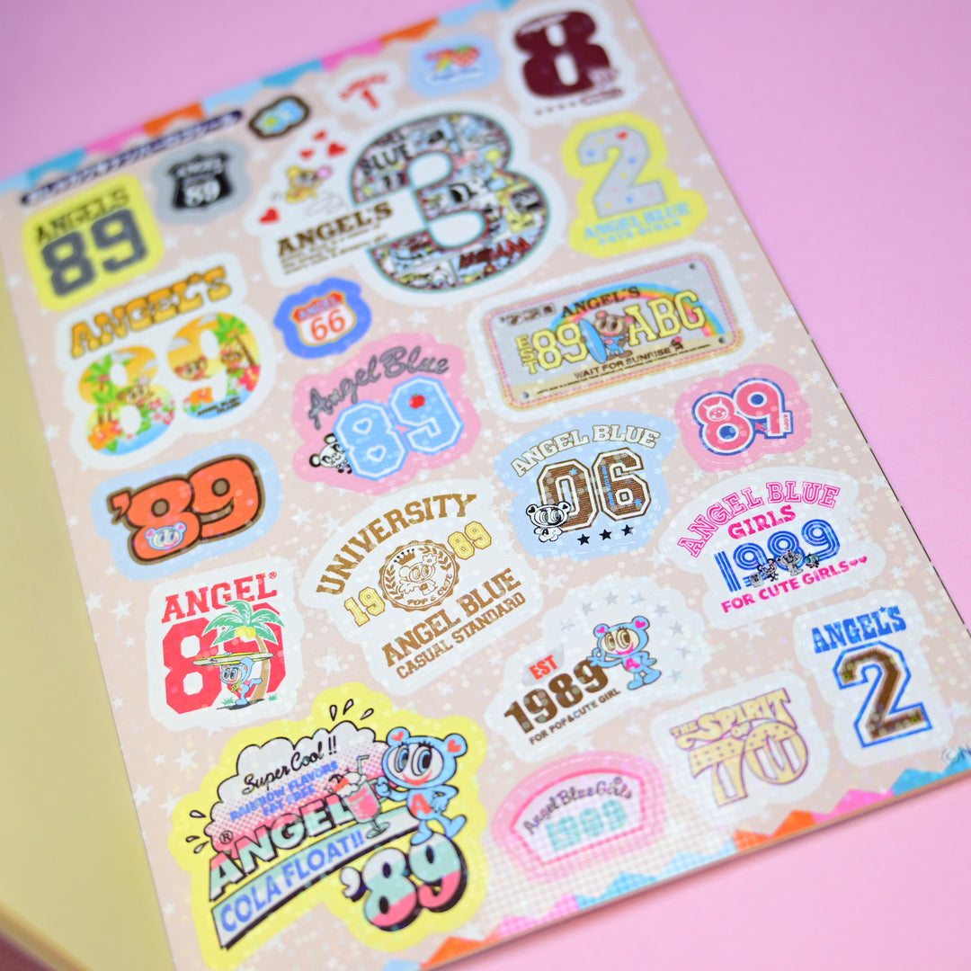 Narumiya Characters Kira Kira Sticker Book