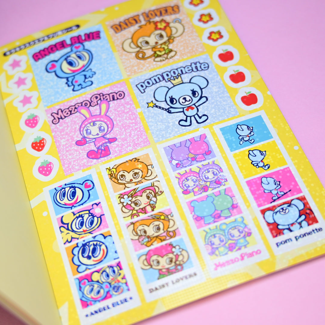 Narumiya Characters Kira Kira Sticker Book