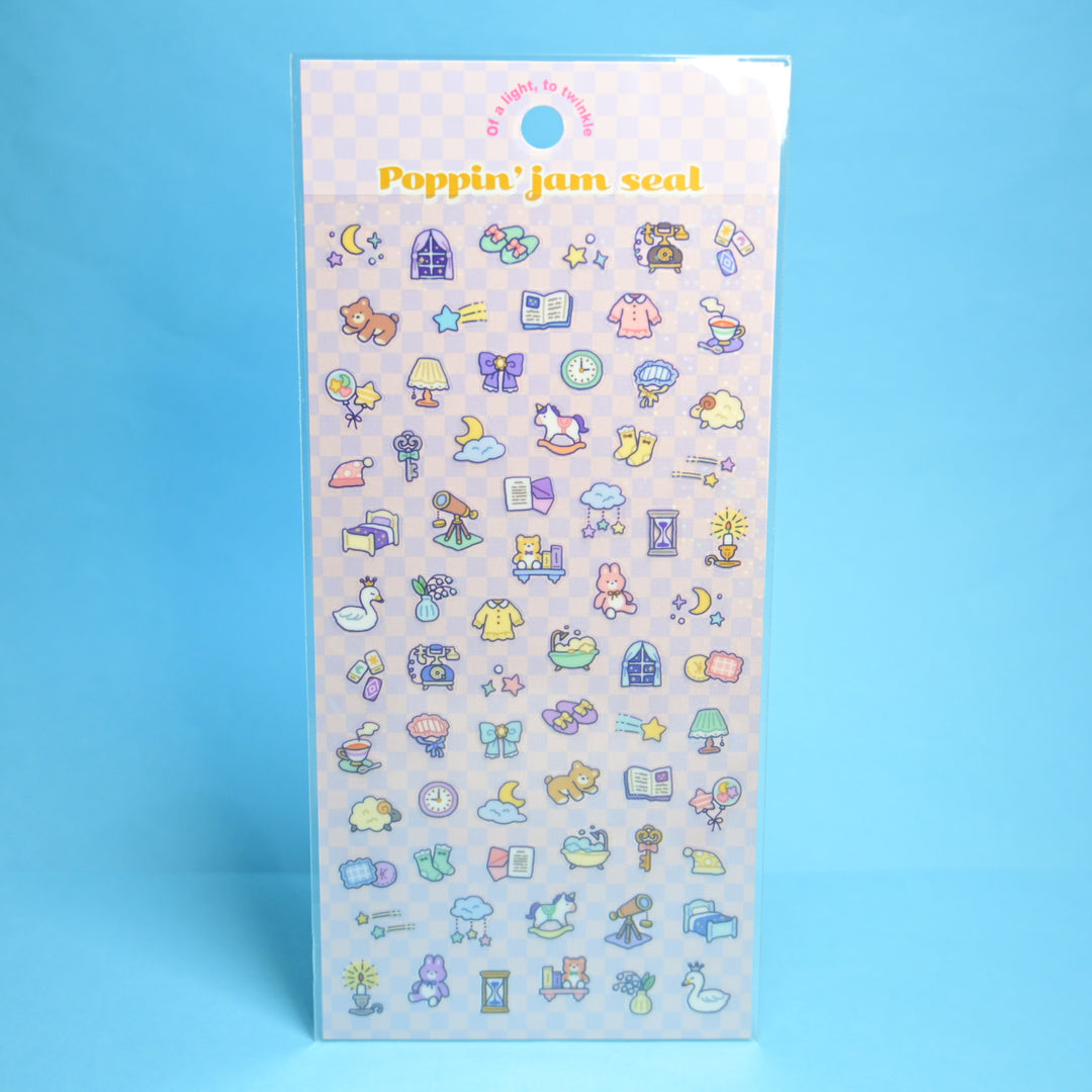 MINDWAVE Poppin' Jam Seal Everyday Life Sticker Sheet