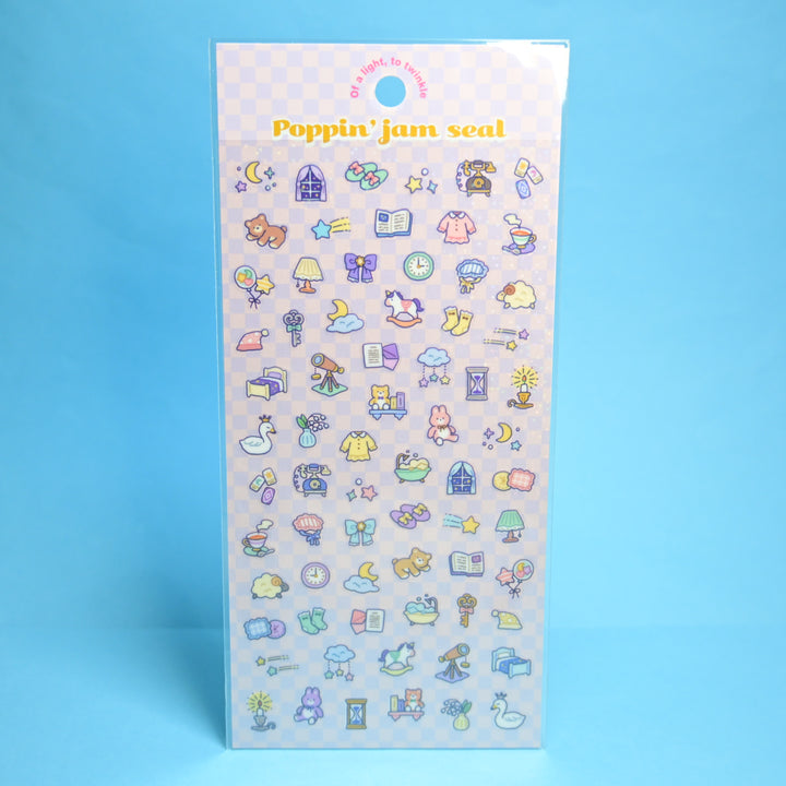 MINDWAVE Poppin' Jam Seal Everyday Life Sticker Sheet