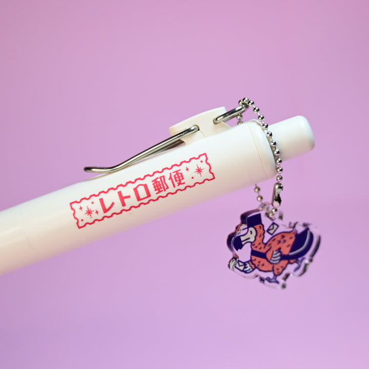 uni-ball one x sanby Retro Post 0.5mm Pen (Black)