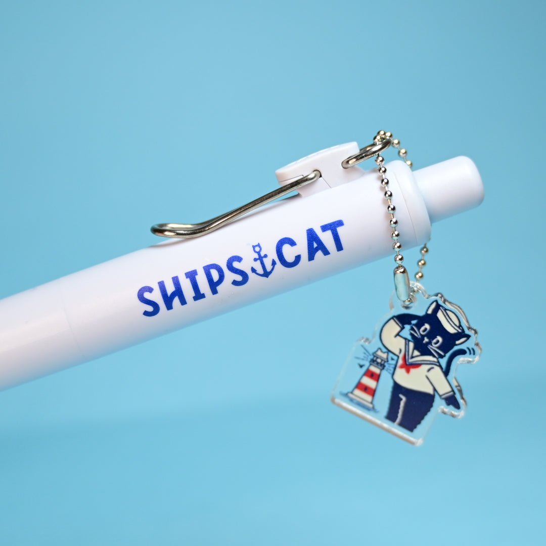 uni-ball one x sanby SHIPS CAR 0.38mm Pen (Black)