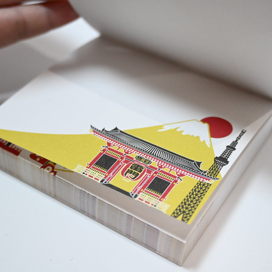 Geisha-san memo block