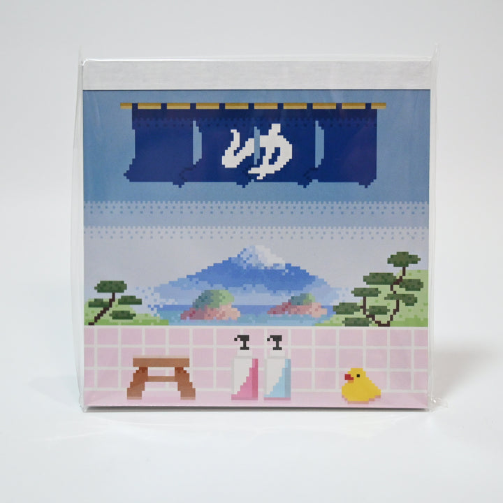 Green Flash Sento pixel art memo block