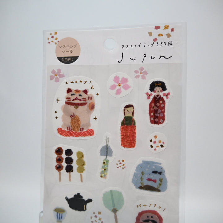 Saien Japon masking sticker sheet