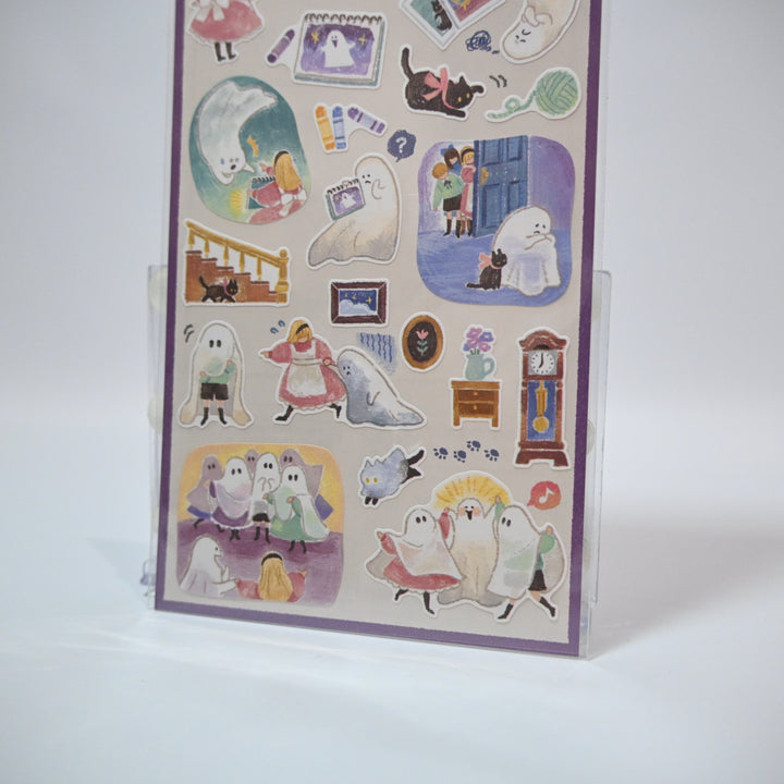 Everyone`s a Ghost sticker sheet