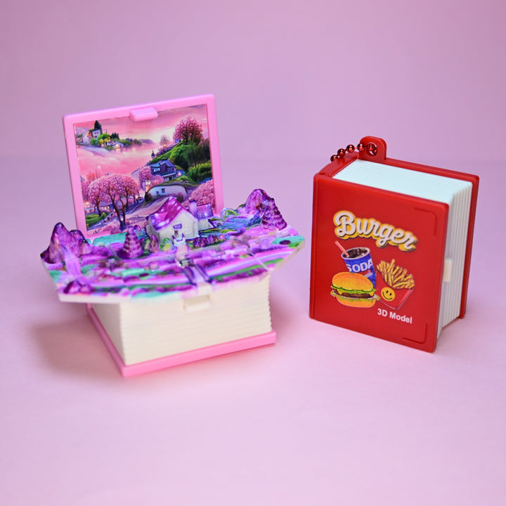 Pop-up Storybook Keychain Gacha (Random)