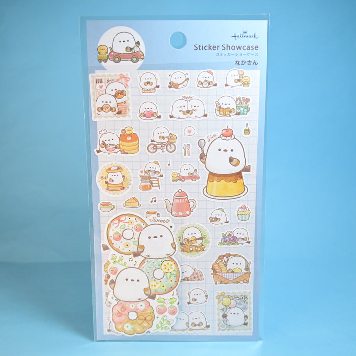 Hallmark Sticker Showcase Naka-san Bird Sticker Sheet