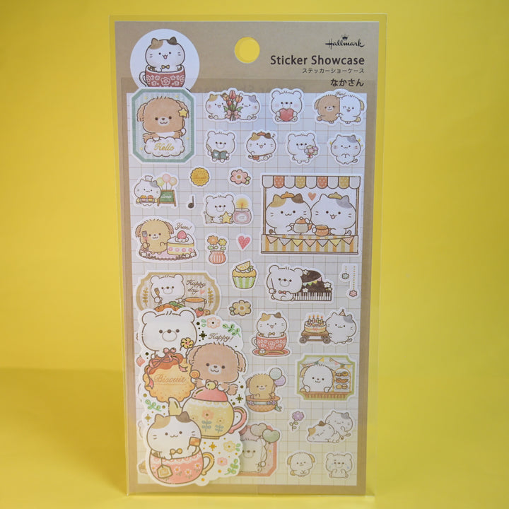 Hallmark Sticker Showcase Naka-san Sticker Sheet