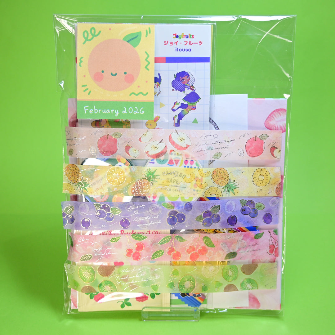 February 2026 Patreon Rewards Rainbow Tier (Fruits theme)