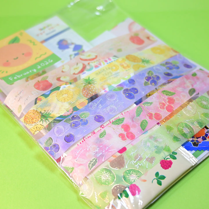 February 2026 Patreon Rewards Rainbow Tier (Fruits theme)