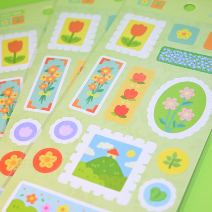 (DS037) Rainbowholic x Tazdaunicorn Spring Mail Daily Seal