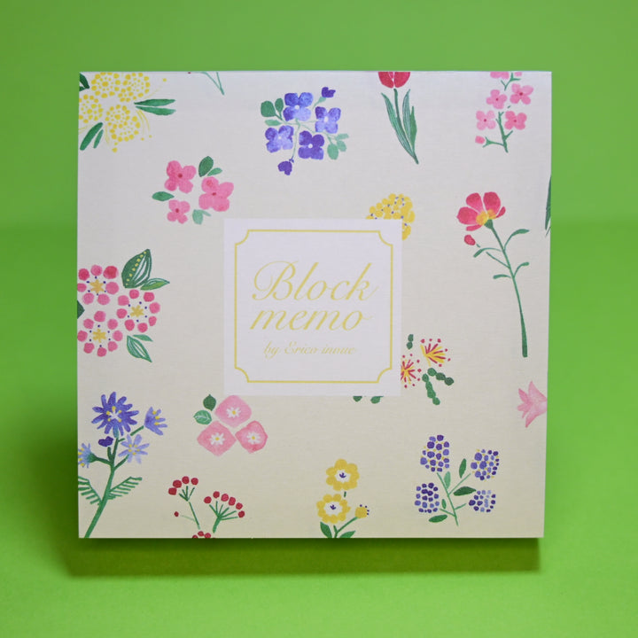 Erico Inoue Floral Block Memo