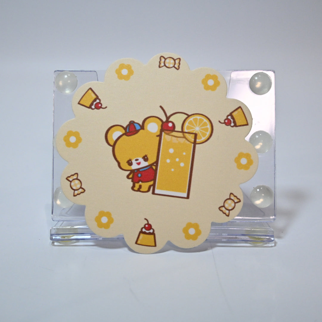Ochame Friends Paper Coaster Set (5 pcs)