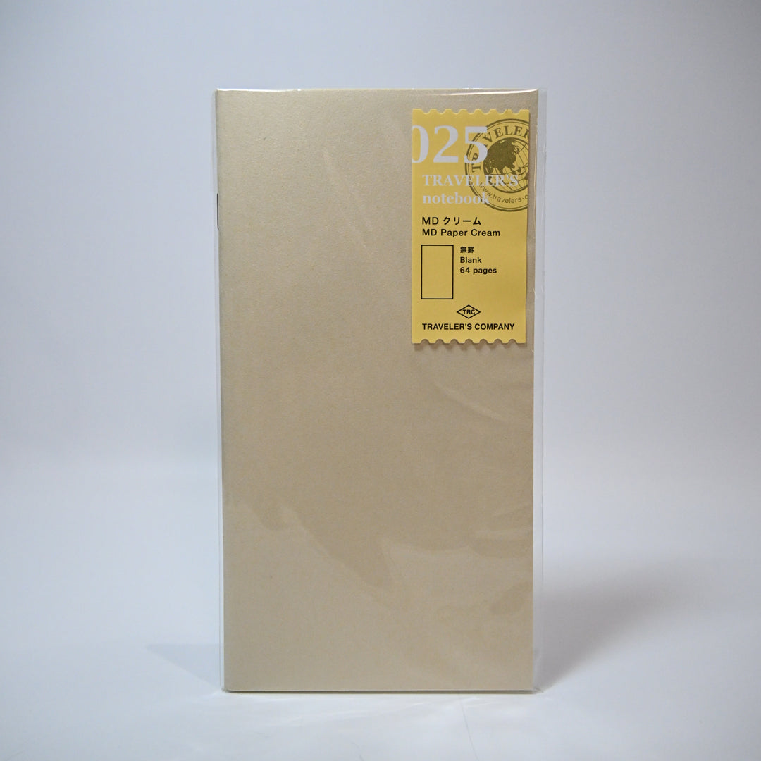 TRAVELER'S COMPANY Traveler's Notebook Refill MD Paper Cream
