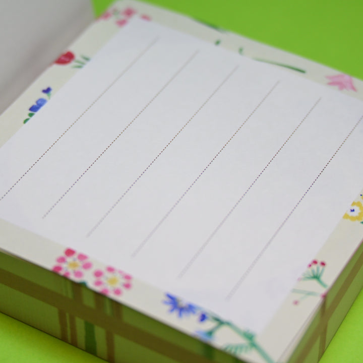 Erico Inoue Floral Block Memo