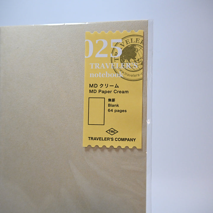 TRAVELER'S COMPANY Traveler's Notebook Refill MD Paper Cream