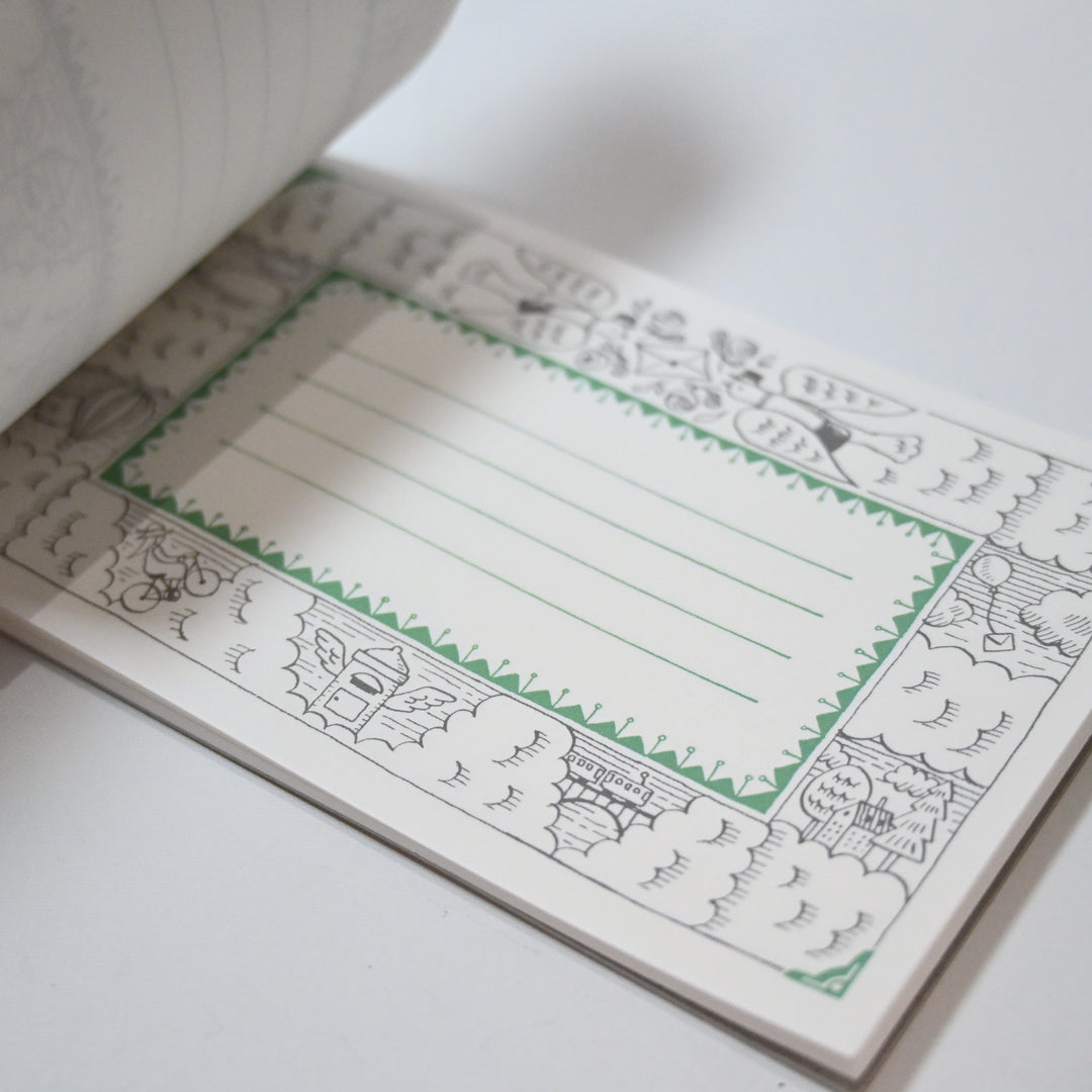 KUMONOUE Post Office Memo Pad