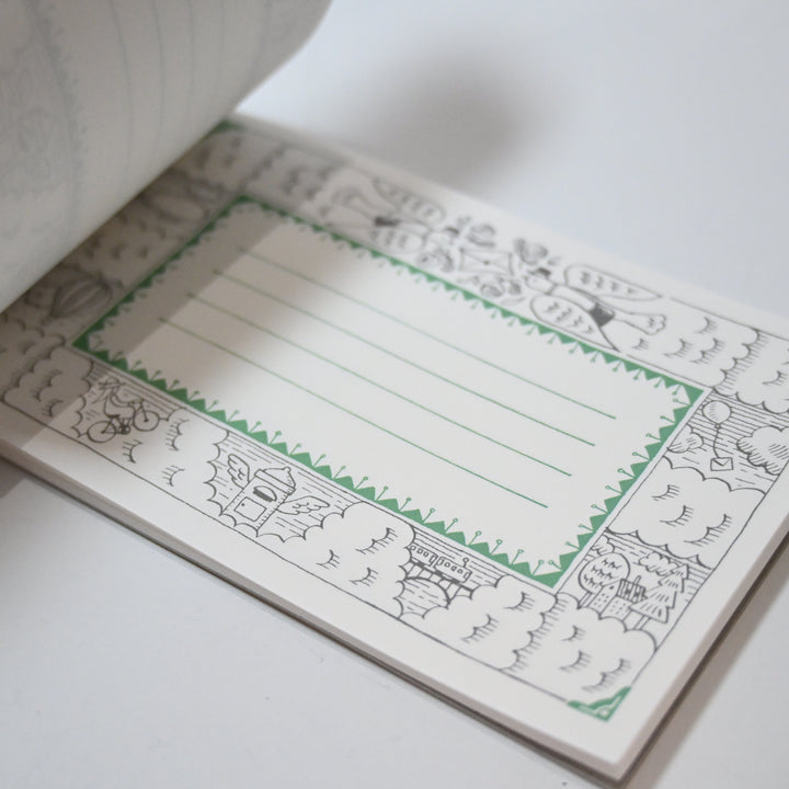 KUMONOUE Post Office Memo Pad
