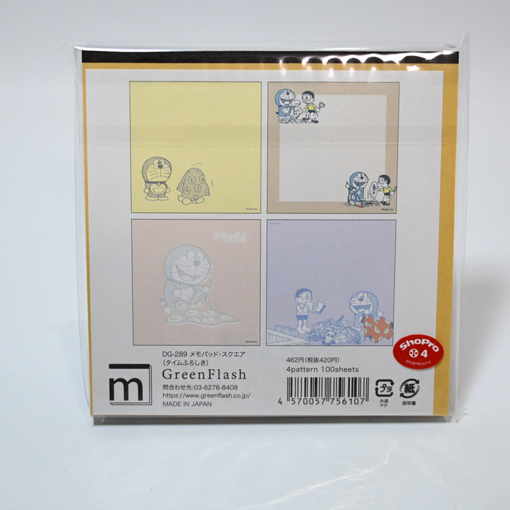 Green Flash Doraemon Memo Pad Red