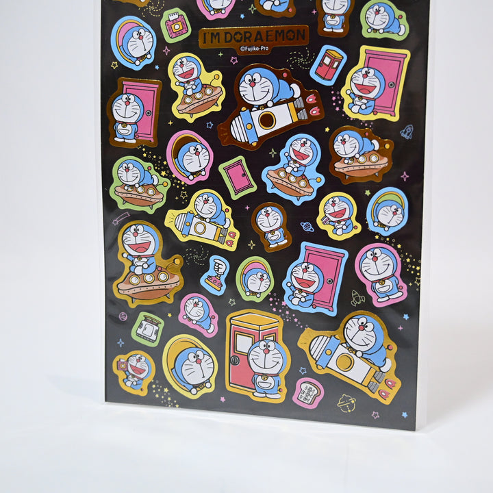 I'm Doraemon Foil Sticker Sheet