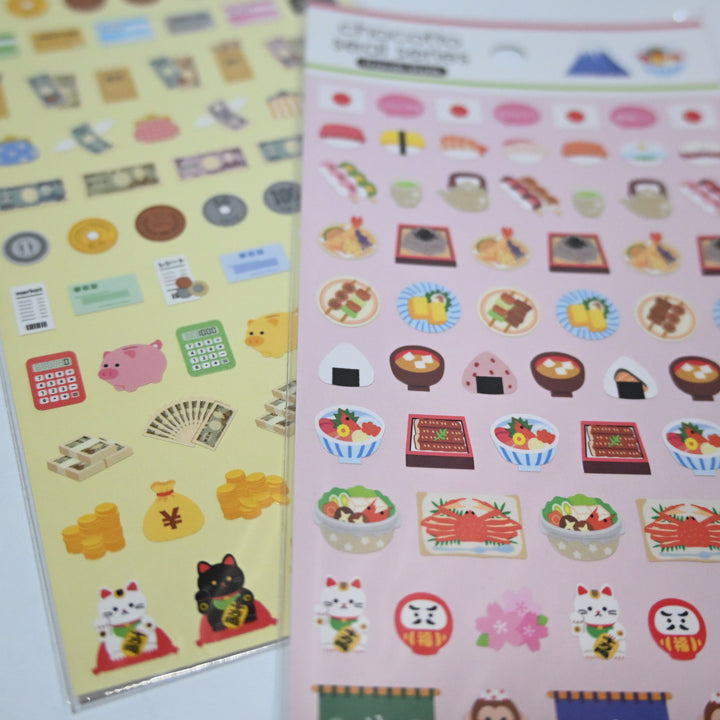 Chocotto Japan Travel Sticker Sheet Set (2 pcs)