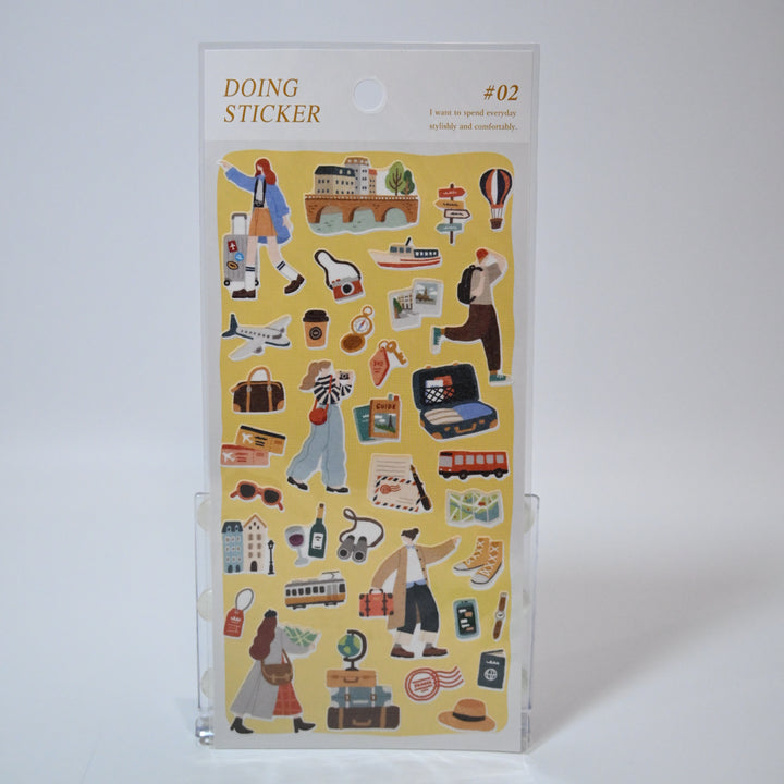 Doing Sticker Travel Sticker Sheet