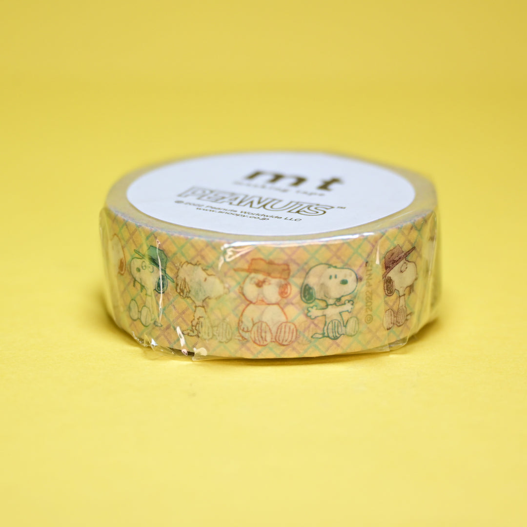 mt Peanuts Snoopy Muted Rainbow Characters