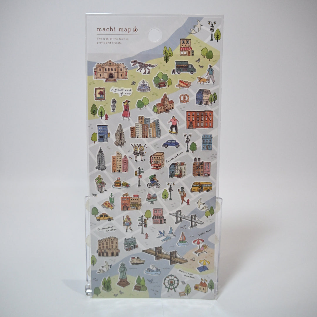 Machi Map Town Sticker Sheet