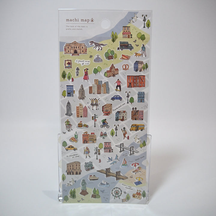 Machi Map Town Sticker Sheet