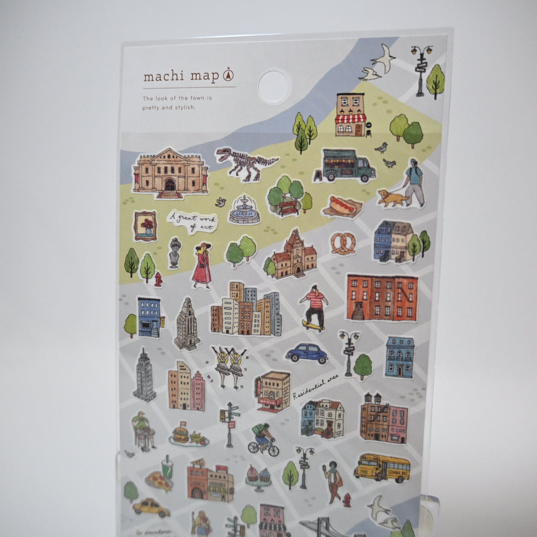 Machi Map Town Sticker Sheet